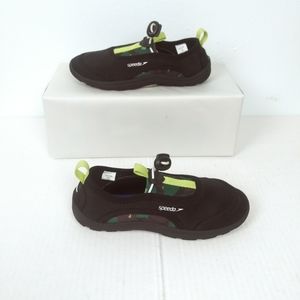 Speedo S Junior -S/13-1 Surfwaker Black/camo Size 1 Little Boy Water Shoe's